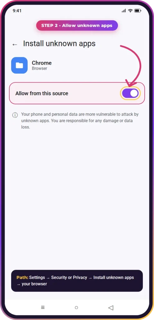 enable-unknown-sources-honista